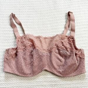 Cacique underwire lace bra 40DDD